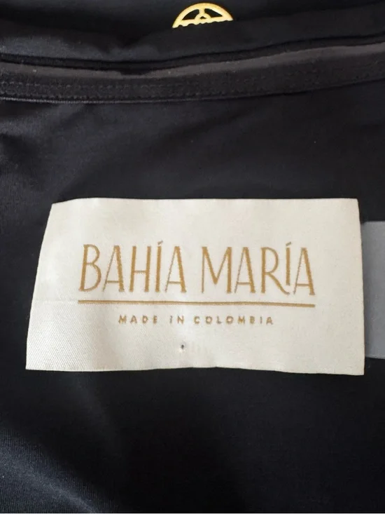 Bahía María Tulip Strapless Midi Dress Black XS - Picture 11 of 12